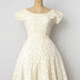 Then & Now ~ White Lace Dress