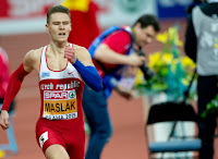 Czech 400 meter runner Pavel Maslak