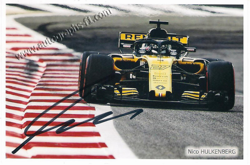 Nico Hülkenberg  Formel 1 Motorsport  Autogrammkarte original signiert  280076 