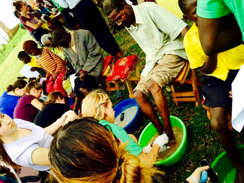 Mommas on a Mission Day 10 Sole Hope Jigger Removal Clinic