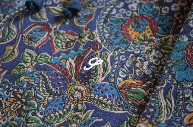 Supreme F/W 2011 Navy Paisley Hoodie ~ SOLIFESTYLE