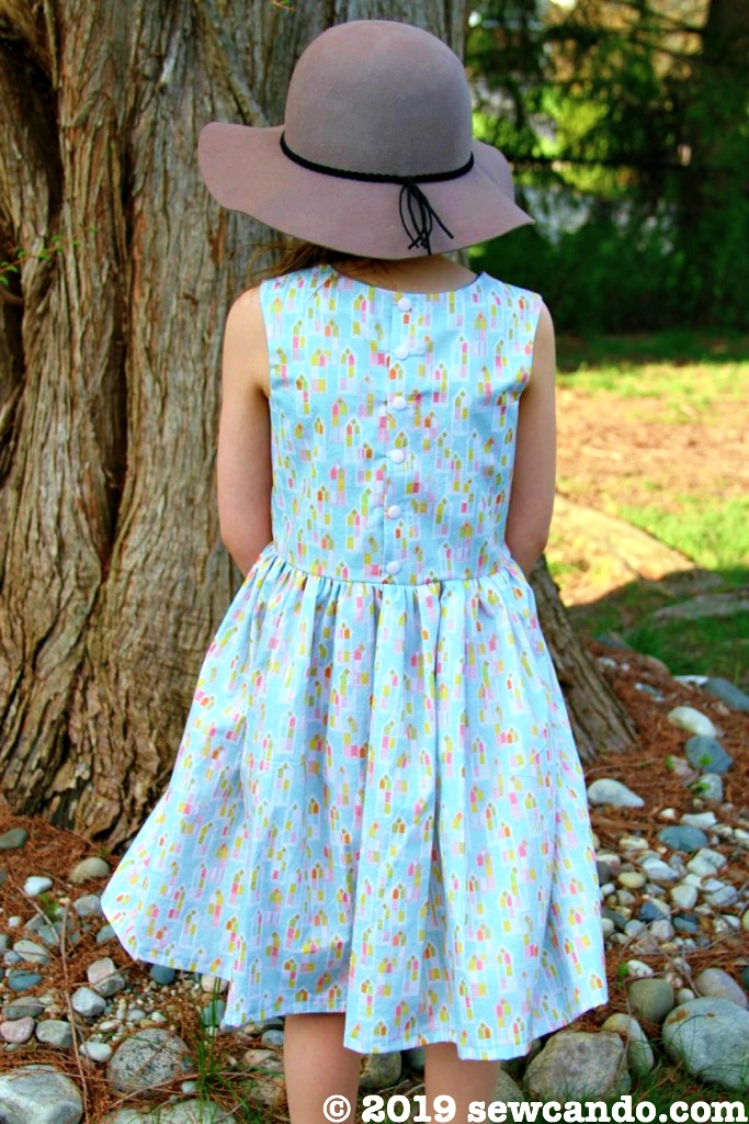 Oasis cap sleeve top and dress with pockets pdf sewing pattern - Sinclair  Patterns