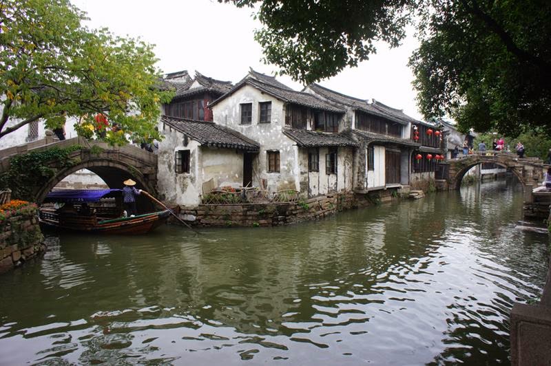 Zhouzhuang water town of China