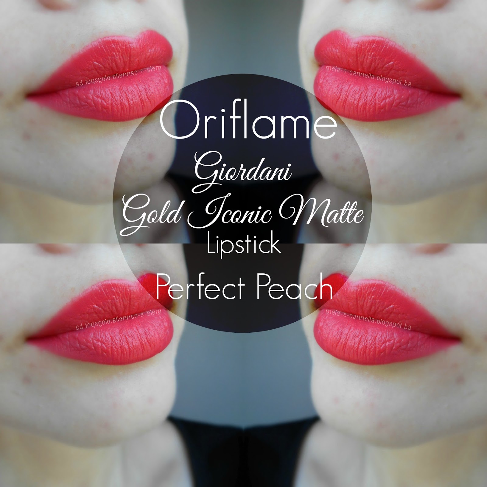 Mela e cannella oriflame giordani gold iconic matte lipstick