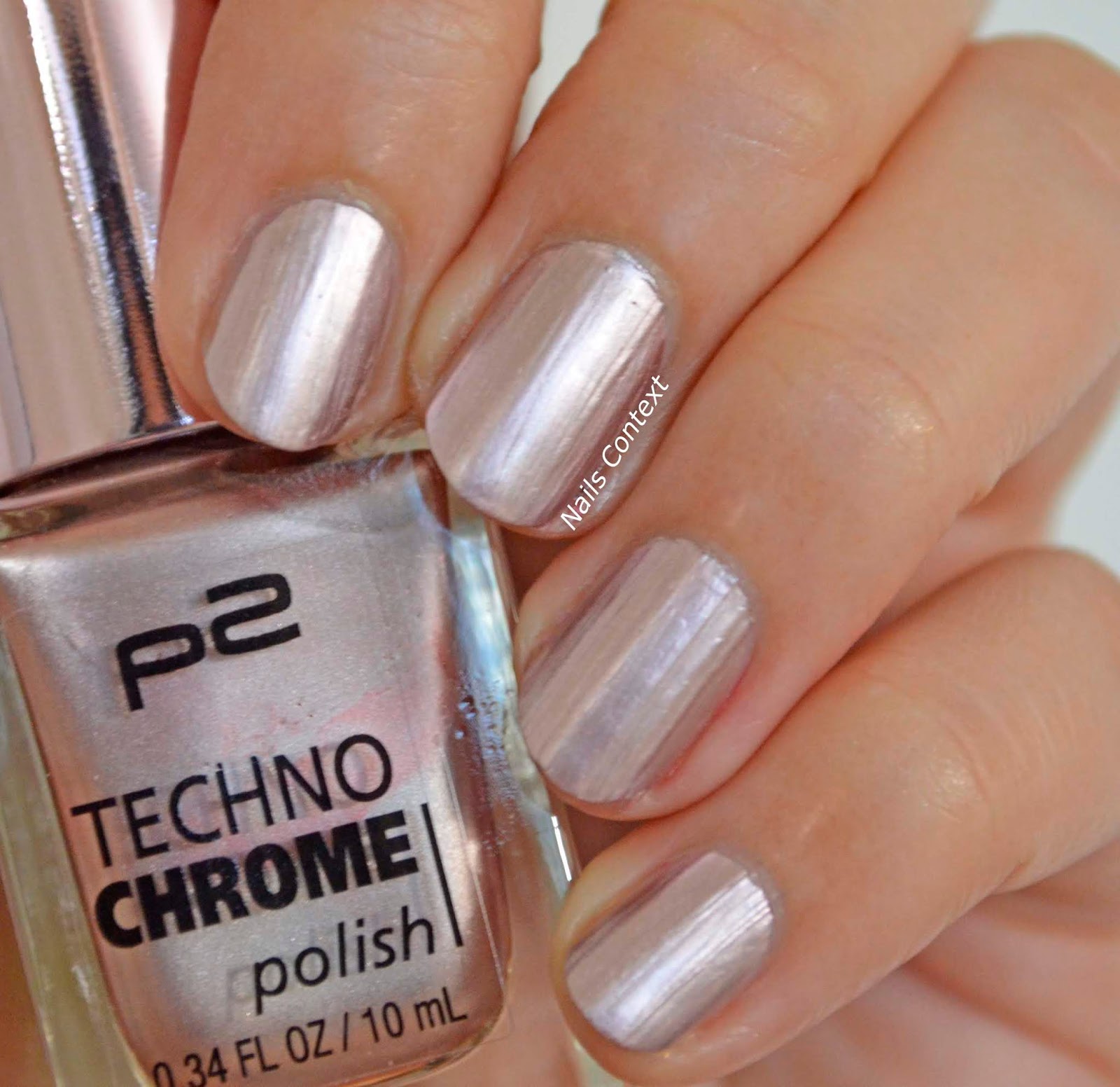 Nails Context P2 Cosmetics Techno Chrome Nail Polish Collection