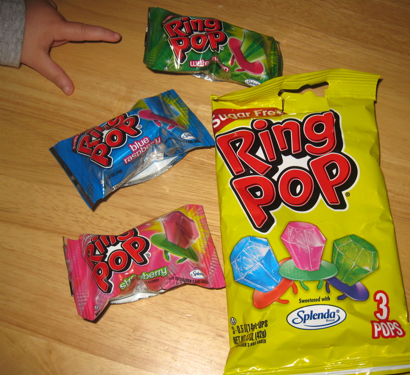 Adventures in all things food: New Sugar Free Ring Pops - Review
