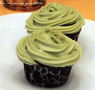 Cupcake de té verde