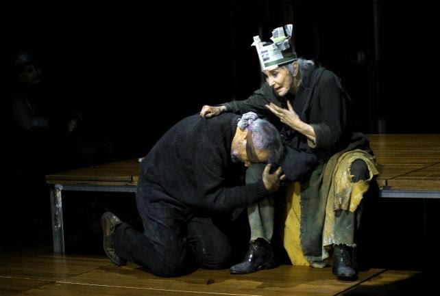 Nuria Espert en "El Rey Lear". Foto: Ros Ribas.