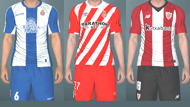 pes 2020 la liga kits