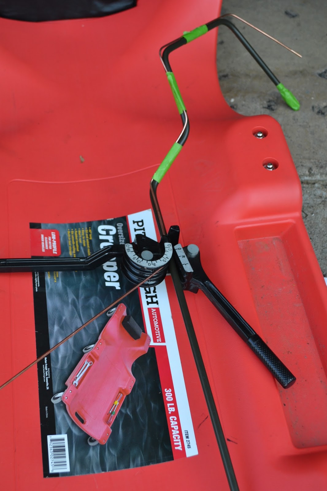 Fox Body Mustang Restoration How to bend fuel line like a pro for your