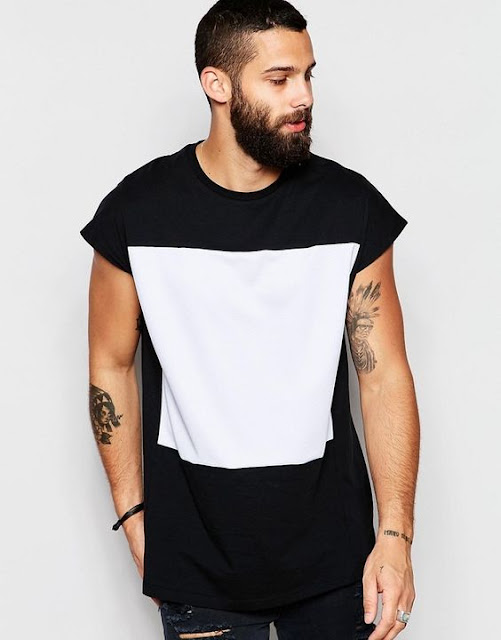 Look Masculino com camiseta sleeveless oversized 