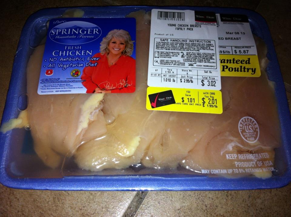 Spring Hill Coupon Club Springer Chicken Tray Packs!