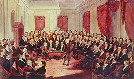 Promulgación Constitución de Virginia (EEUU)  - 1776