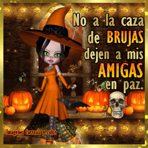 Imagenes, fantasia y color: NO A LA CAZA DE BRUJAS