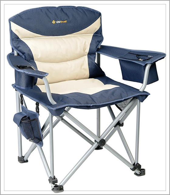 bedroom furniture oztrail titan blue camping chairs design