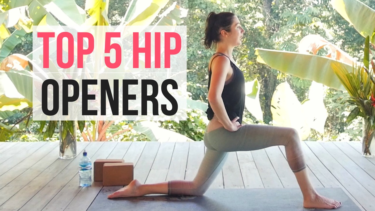 Top 5 Hip Openers - Best Yoga Poses for Hip Flexibility - Yoga with ...