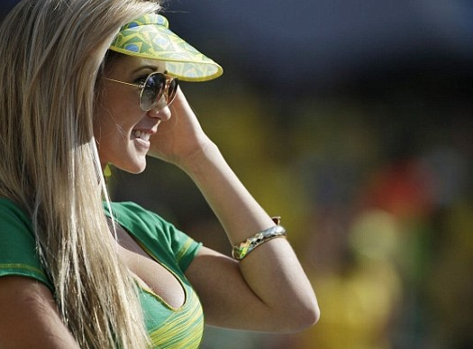 Girl Beauty in World Cup 2014