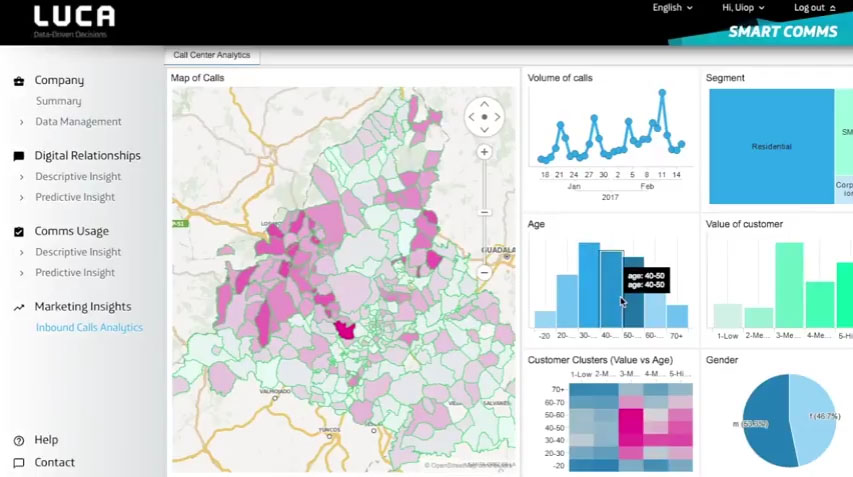 MWC Day 1: Unlocking Big Data value with LUCA Comms