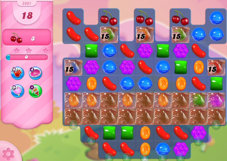 Candy Crush Saga level 2861