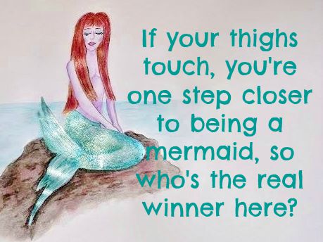 mermaid saying