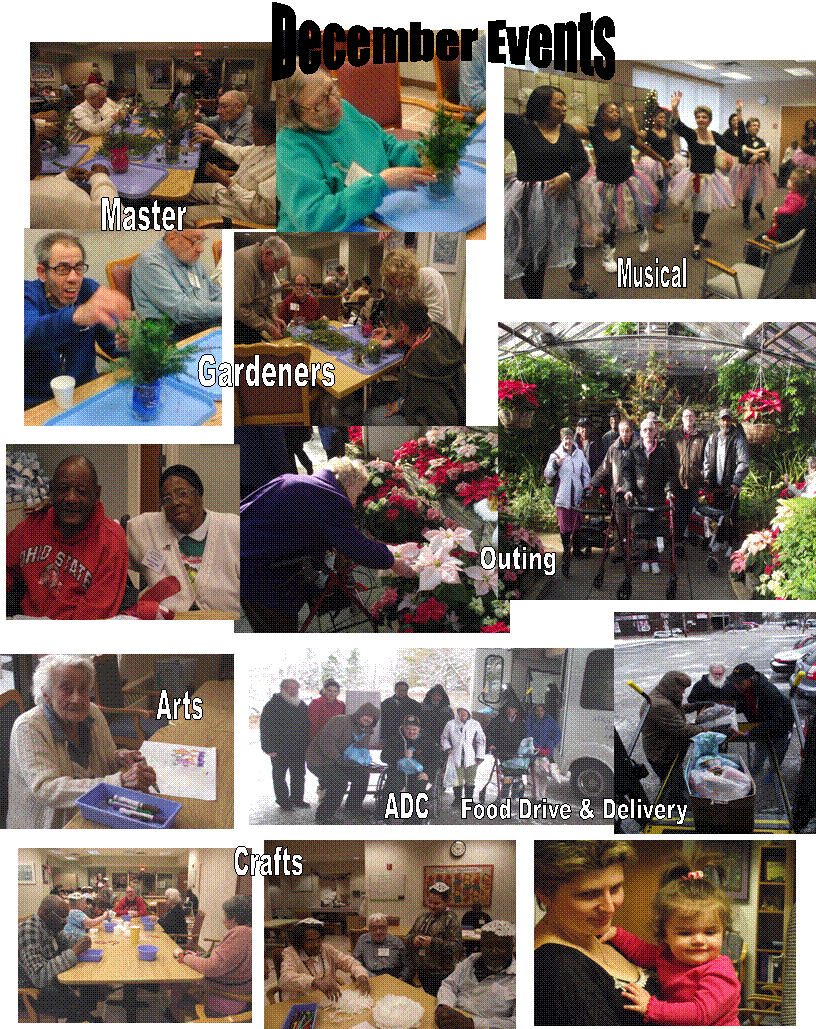 Menorah Park's Mandel Adult Day Center in Cleveland, Ohio December 2013