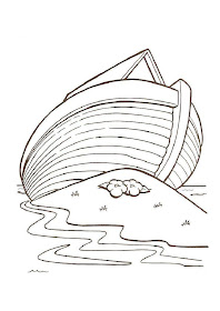 Arca de Noé en tierra