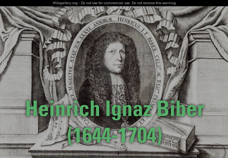 Heinrich Ignaz Biber (1644-1704)