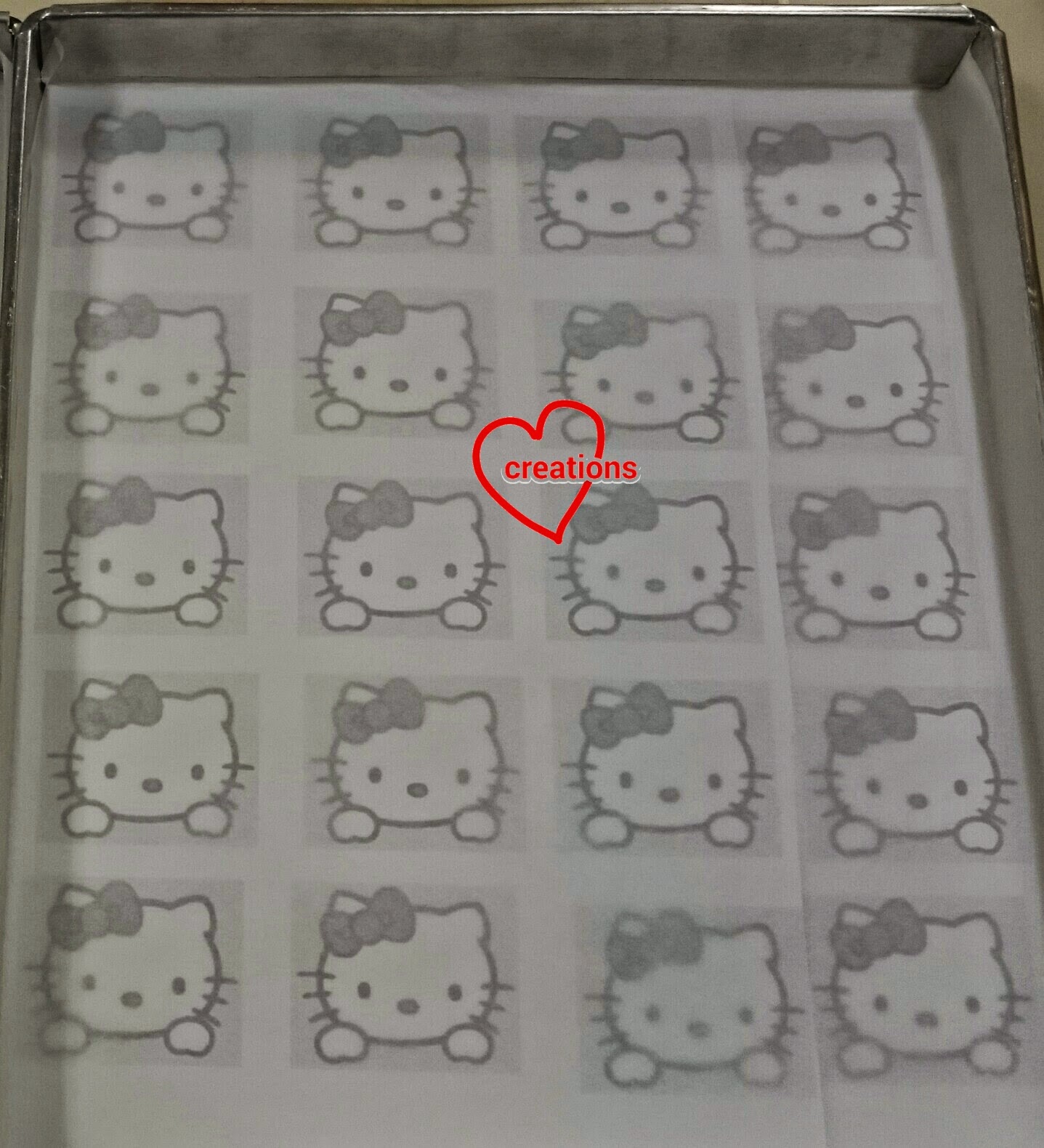 Loving Creations for You: Hello Kitty Macarons with Chocolate Ganache ...