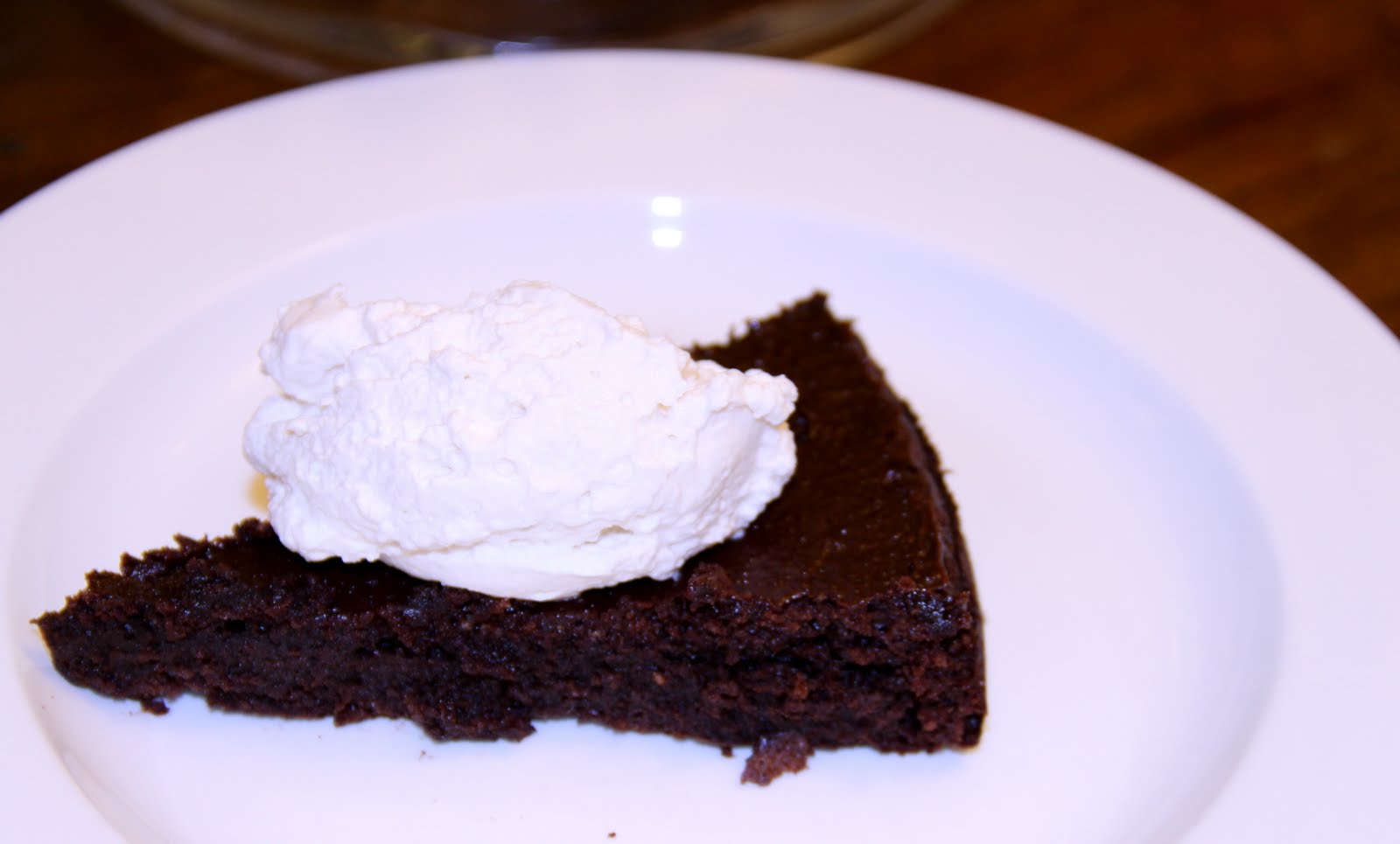 Food Victorian Dark Chocolate Torte with Chambord Cream