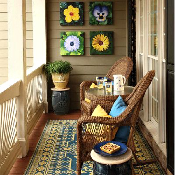 5 Inspirational Small Apartment Patios COZY LITTLE HOUSE