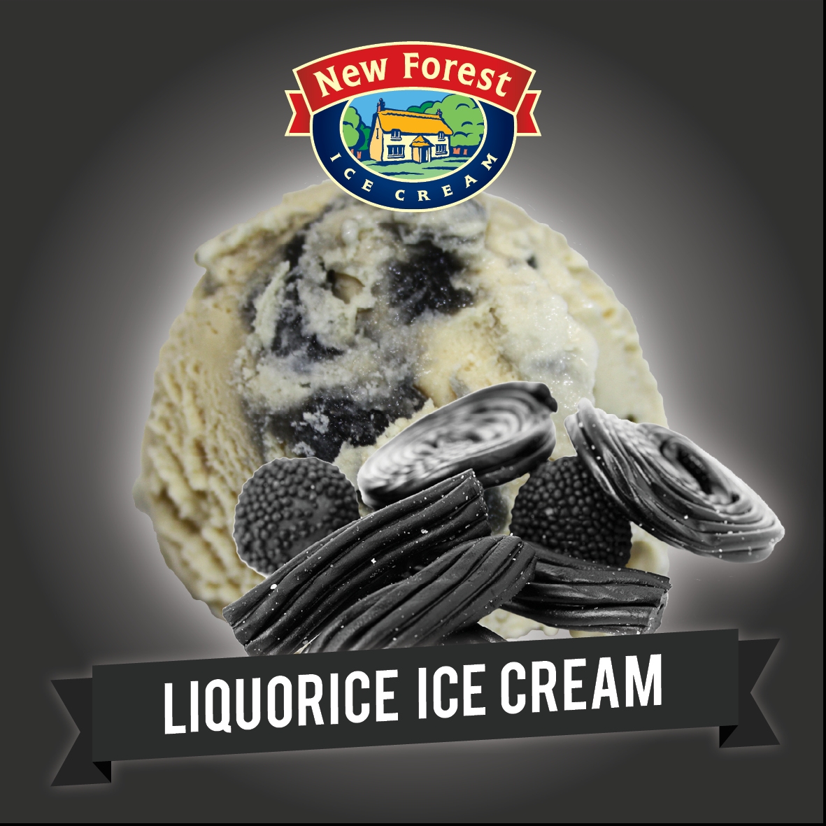 Liquorice Ice Cream, Traditional Flavour, New Idea