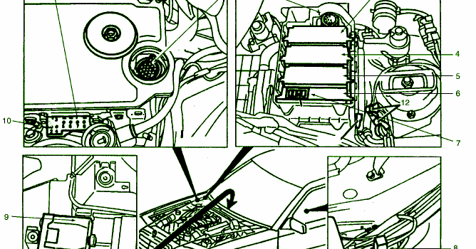 1994 Mercede Benz Fuse Box - Wiring Diagram Schema