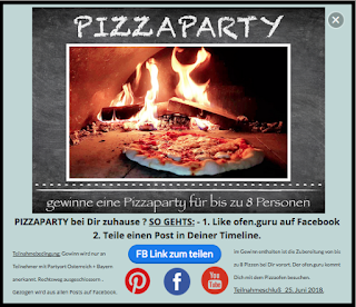 Holzbackofen Pizzaparty