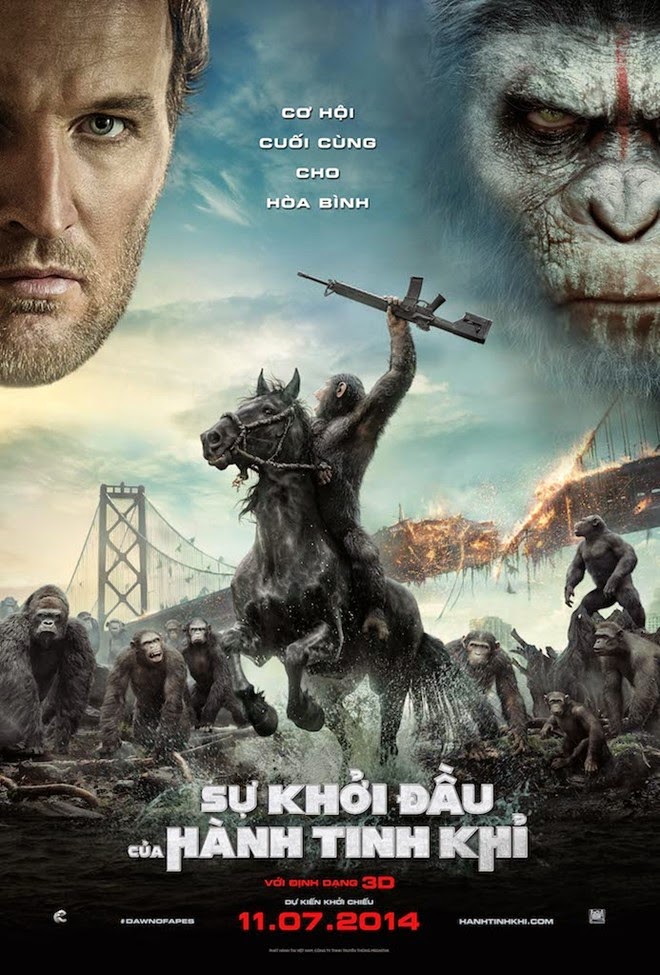 xem phim Sự Khởi Đầu Của Hành Tinh Khỉ - Dawn Of The Planet Of The Apes 2014 full hd vietsub online poster