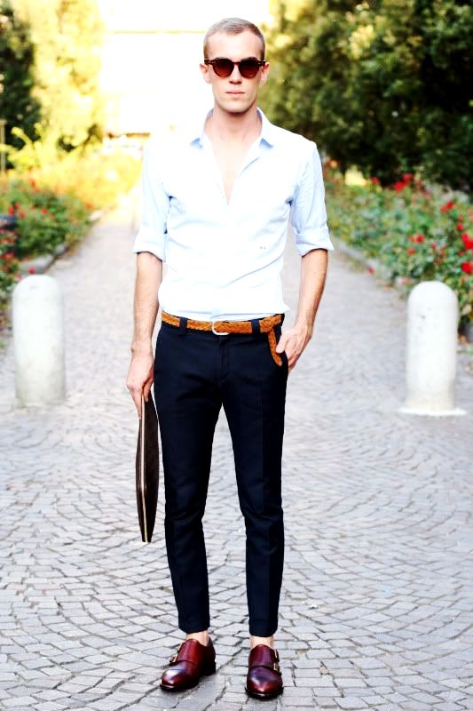 mens fashion : BLUE COLOUR PANTS LIGHT BLUE SHIRT COMBINATION FOR MEN ...