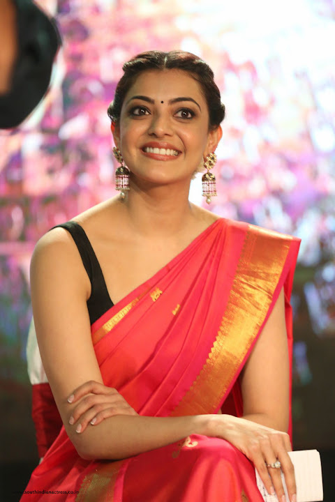 Kajal Agarwal at Nene Raju Nene Mantri Audio Launch