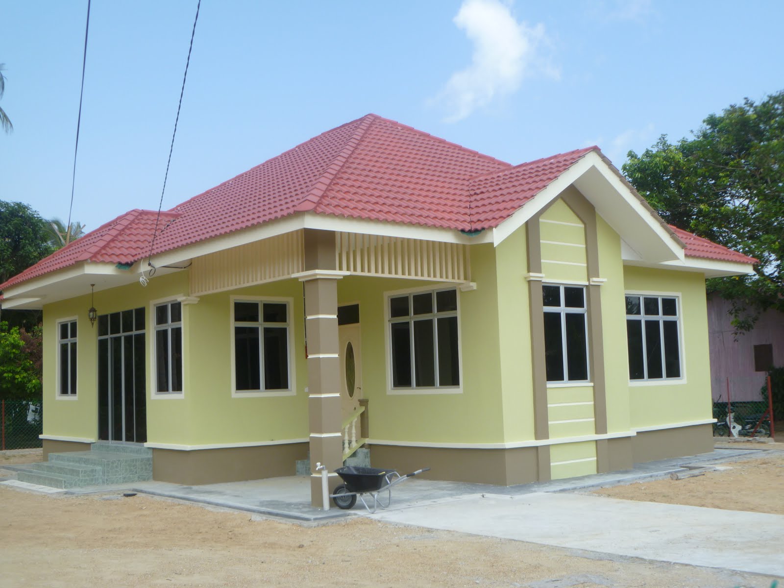 52 Konsep Terkini Desain Rumah Sederhana 3 Kamar Di Kampung