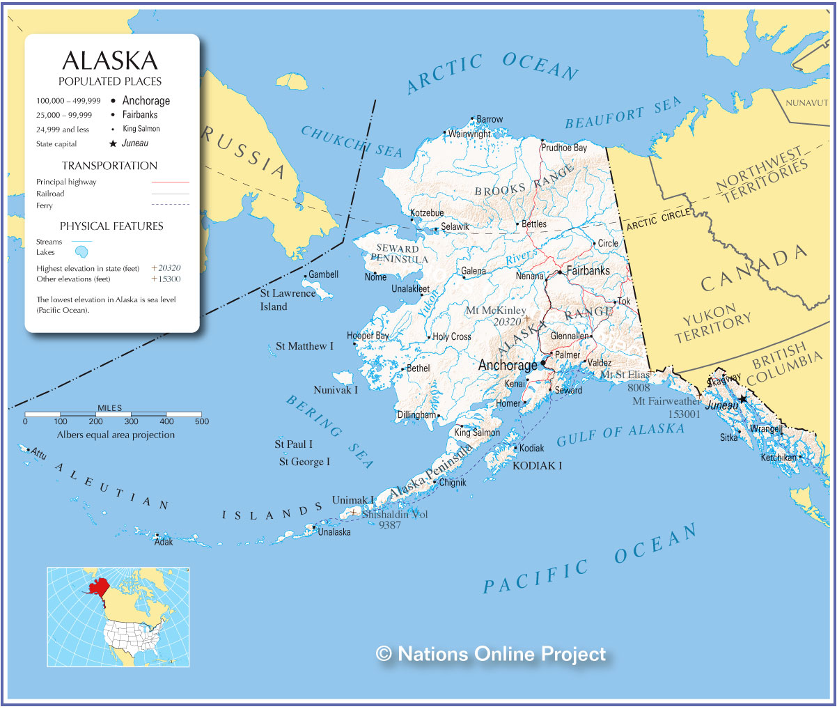 Alaska Map - Map Picture