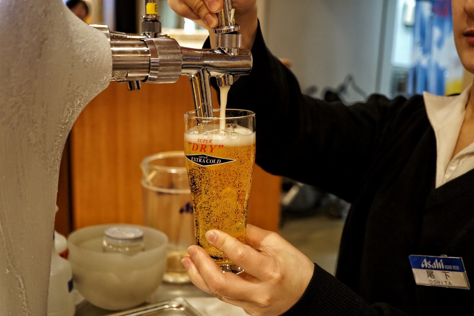 What Mary Loves When in Japan Asahi Brewery Tour