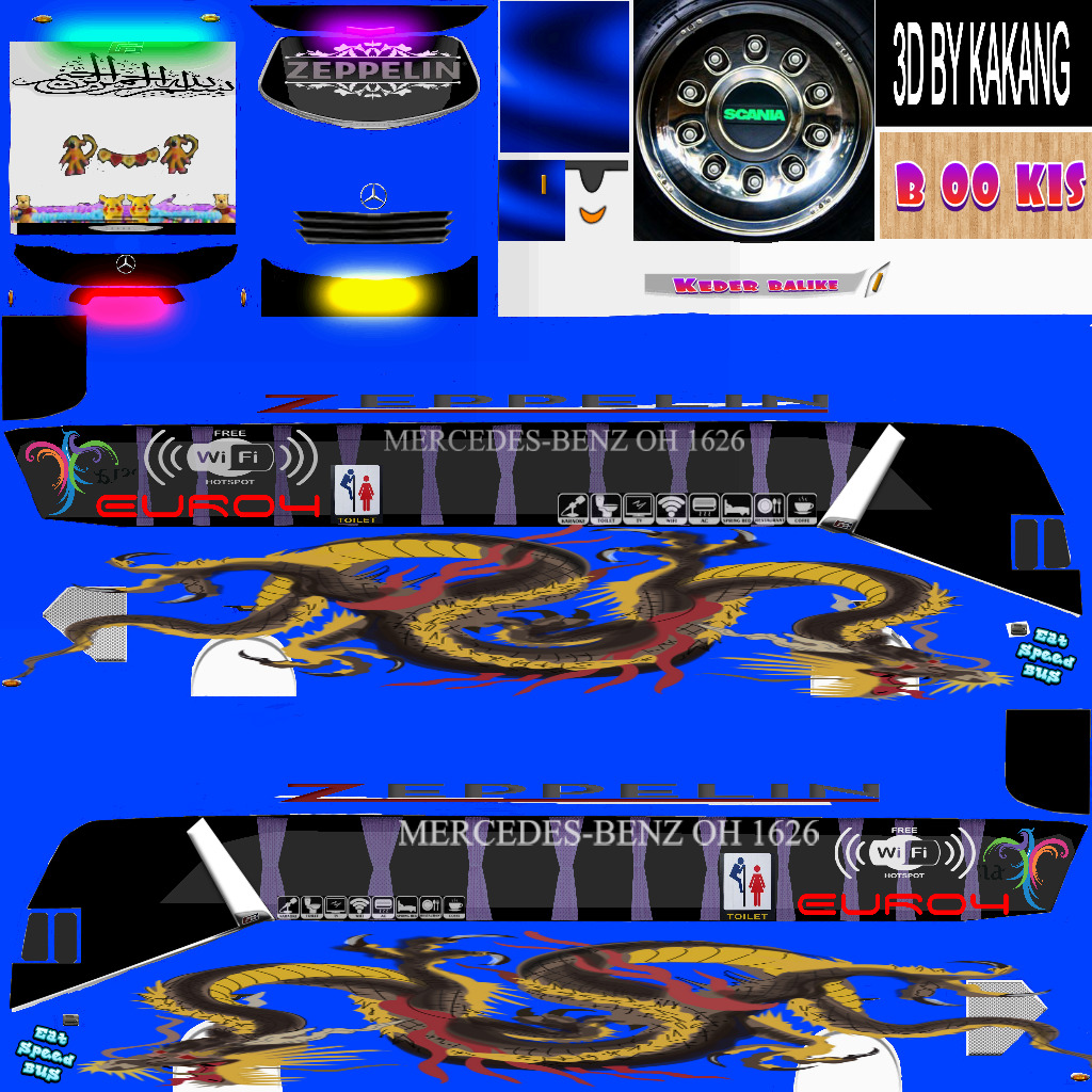 Livery PNG Jernih Bus Simulator Indonesia Part 8 ...