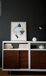 ikea besta cabinet modern mid century hack cabinets room hacks wall dark living unit shelf diy brown walls kallax kitchen