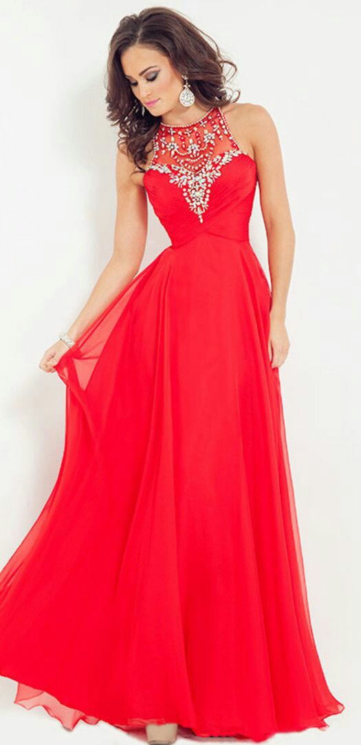 Fαshiση Gαlαxy 98 ☯ Red prom dress
