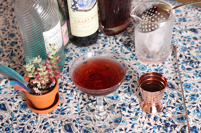 cocktail gin aux prunelles