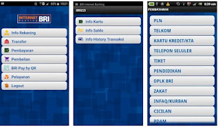 BRI Mobile Aplikasi Di Mobile ( Android )