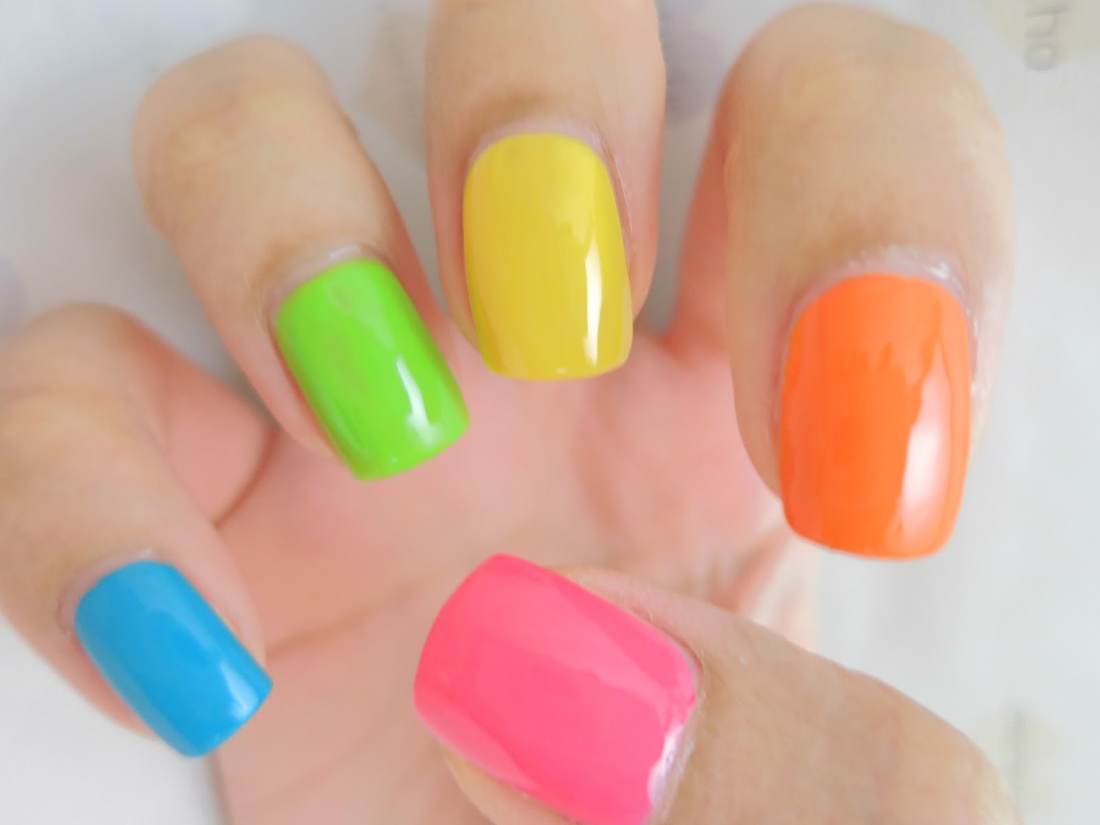 Rainbow Nails - chichicho~