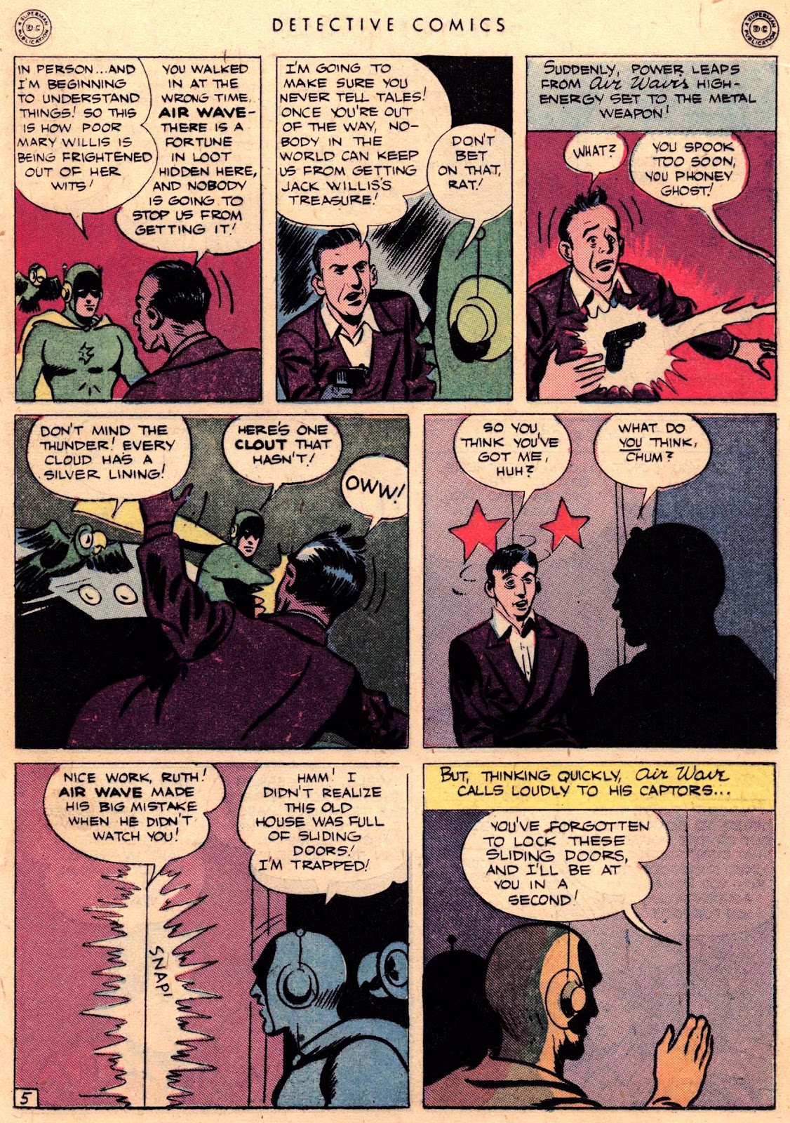 Four-Color Shadows: Air Wave-George Roussos-1944