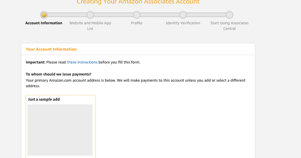 How to join Amazon Associate or how to an Amazon Affiliate