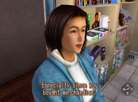 "Especially since you bought merchandise."