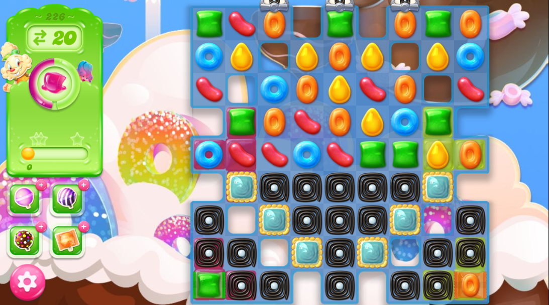 Candy Crush Jelly Saga 226 Candy Crush Jelly Saga 226