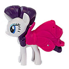 My Little Pony Happy Meal Toy Rarity Figure by Burger King